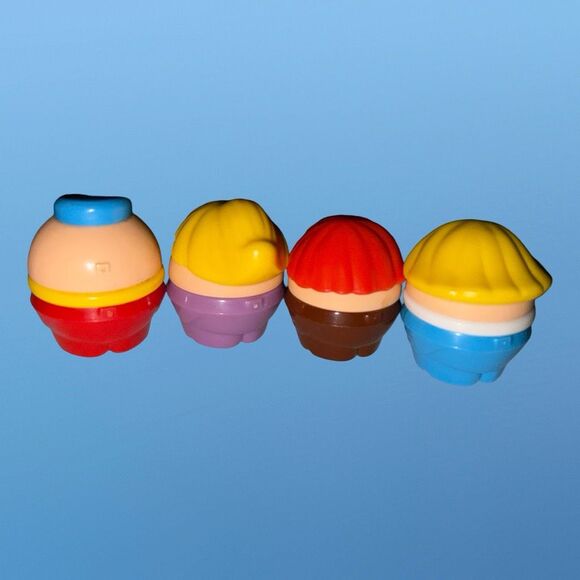 Vintage Little Tikes Toddle Tots Caucasian Family Dad,Mom,Son Daughter Figures - Picture 4 of 6